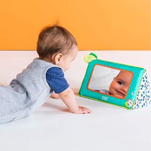 Bright Starts Sit And See Floor Mirror - Safari