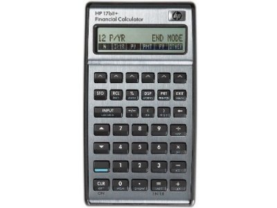 Hp 17Bii+ Financial Calculator - Silver