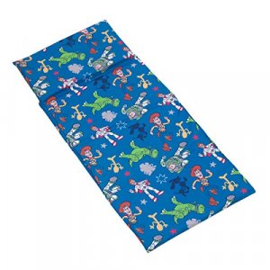 Disney Toy Story Blue & Green Preschool Nap Pad Sheet, Blue, Green, Yellow