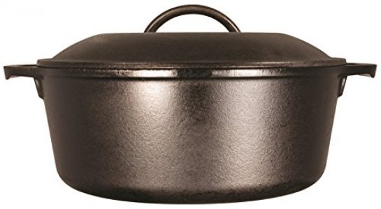 Lodge Dutch Oven With Dual Handles - 5-Quart
