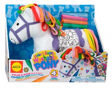 Alex Toys Craft Color And Cuddle Washable Pony