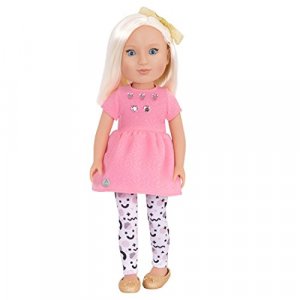 Glitter Girls - Bluebell 14-inch Poseable Fashion Doll - Dolls for Girls  Age 3 & Up,Pink, Brown, Silver, Blue