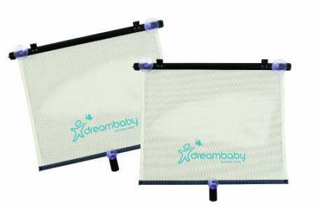 Dreambaby Extra Wide Car Window Shade - Black - 2 Pack
