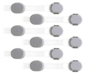 Safety 1St Custom Fit All Purpose Strap, 6 Count