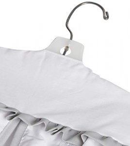 Baby Doll Bedding Unique Crib Diaper Stacker, Grey