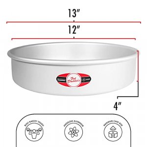 Fig & Leaf (60 Pack) Premium 7-Inch Round Foil Pans with Plastic Dome Lids L Heavy Duty L Disposable Aluminum Tin for Roasting, Baking, or