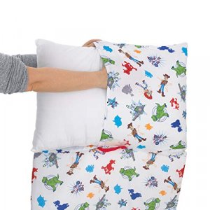 Disney Toy Story 4 - Blue, Green, Red & White Deluxe Easy Fold Toddler Nap Mat, Blue, Green, Red, White