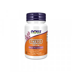 Now Foods 7-Keto 100 Mg,60 Veg Capsules