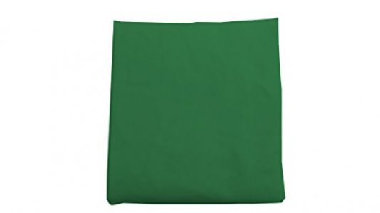 Baby Doll Bedding Solid Round Crib Sheet, Green