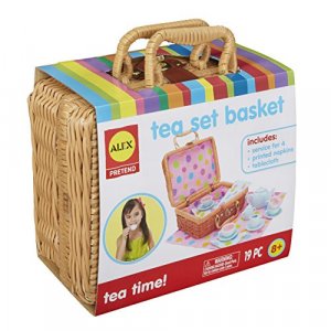 Alex Toys - Pretend & Play, Tea Set Basket, 709W