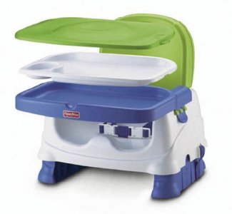 Fisher-Price Booster Seat - Blue/Green/Gray