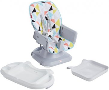Fisher-Price Spacesaver High Chair, Multicolor