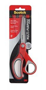 Scotch 8 Multi-Purpose Scissors, 2-Pack, Great for Everyday Use