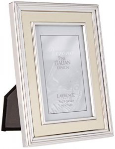 Lawrence Frames Estero Collection, Walnut Wood Picture Frame, 4x6