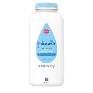 Johnson'S Baby Powder With Naturally Derived Cornstarch Aloe & Vitamin E Hypoallergenic 9 Oz
