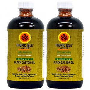 Tropic Isle Living Jamaican Black Castor Oil 8Oz 