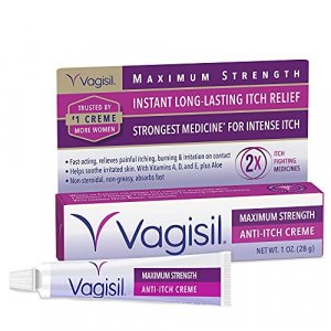 Vagisil Maximum Strength Instant Anti-Itch Vaginal Creme, 1 Ounce