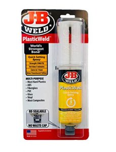 J-B Weld 50132 Plasticweld Quick-Setting Epoxy Syringe - 25 Ml