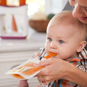 Mumi&Bubi Solids Starter Kit, Two Reusable Baby Food Freezer Storage Trays  - Perfect Container for Homemade Baby Food - Each Tray has 21 x 1 oz Cubes