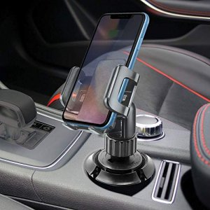 Cellet Car Cup Holder Mount, Adjustable Smart Phone Cradle For Iphone 11 Pro Xr Xs Max X 8 Plus 7 Se Samsung Note 10 + 9 Galaxy S20+ Ultra S10+ S9 A7