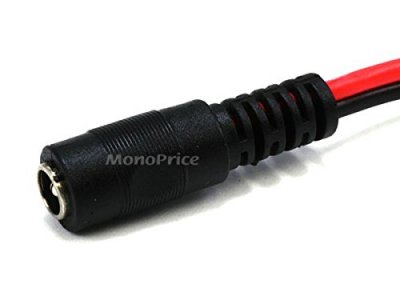 Monoprice Dc Power Pigtail Female Plug