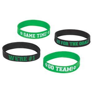 Amscan Soccer Bracelets, Party Favor