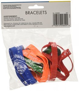 Amscan Soccer Bracelets, Party Favor