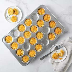 Nordic Ware Natural Aluminum Commercial Petite Muffin Pan - 24 Cup