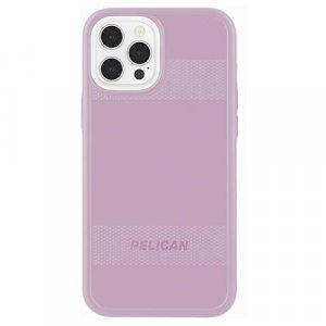 CASE-MATE PELICAN - Protector Series - Case for iPhone 12 and iPhone 12 Pro (5G) - 15 ft Drop Protection - 6.1 Inch - Mauve Purple