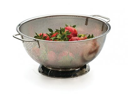Rsvp Precision Pierced Stainless-Steel 5-Quart Colander