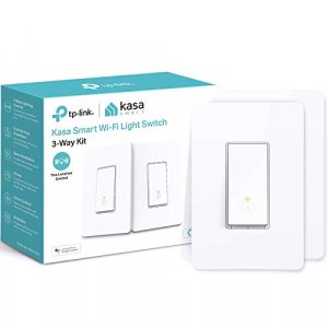 Kasa Smart 3 Way Switch HS210 KIT Needs Neutral Wire 2.4GHz Wi-Fi Light Switch works with Alexa and Google Home UL Certified No Hub Required 2-Pack