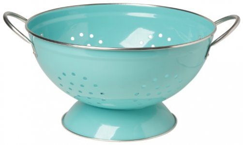 Now Designs Metal Colander - 3-Quart - Turquoise