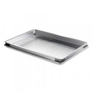 Lindy's - 5M871 Lindy's Stainless Steel 9 inch pie pan, Silver