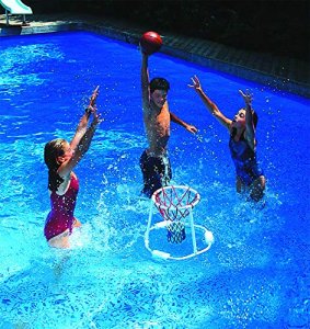 Swimline Super Hoops Floating Basketball Game