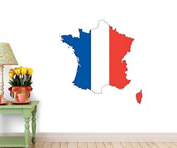 Wallmonkeys Republique France French Republic Wall Decal Peel And Stick Graphic Wm118729 (30 In H X 30 In W)
