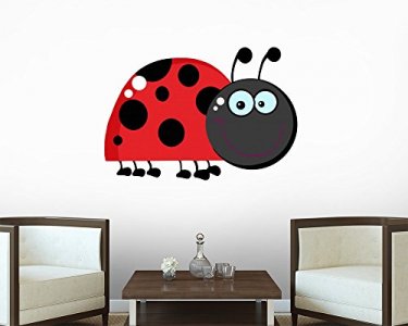 Wallmonkeys Ladybug Character Wall Decal Peel And Stick Graphic Wm178673 (30 In W X 21 In H)