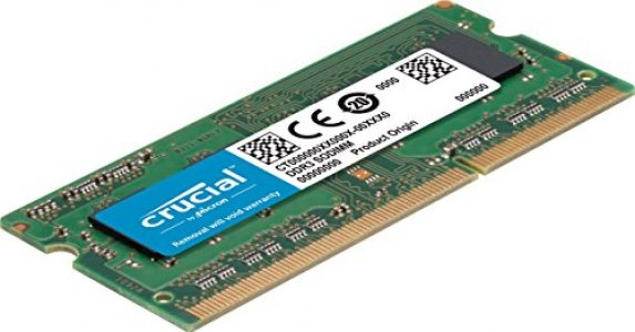 Crucial 8Gb Single Ddr3/Ddr3L 1600 Mt/S (Pc3-12800) Sodimm 204-Pin Memory For Mac - Ct8G3S160Bm