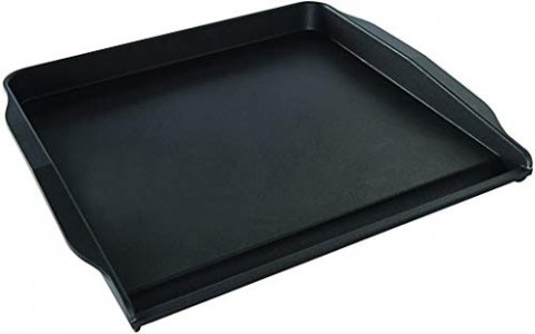 Nordic Ware Restaurant Cookware Square Griddle, 11.5 Inch, Black