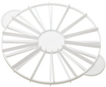 Ateco 1328 Cake Portion Marker, 14 Or 16 Slices, Works For Cakes Up To 16-Inches Diameter