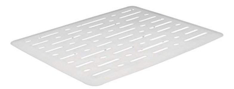 Rubbermaid White Small Sink Mat