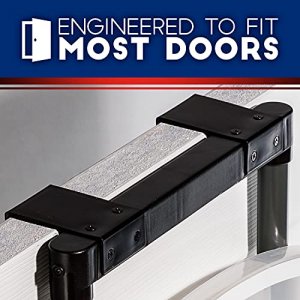 Franklin Sports Mini Basketball Hoop With Rebounder And Ball - Over The Door Basketball Hoop With Automatic Ball Rebounder - Indoor Basketball Game F