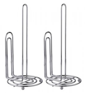 Greenco Chrome Paper Towel Holder, 6 W x 13 H x 5.75 D