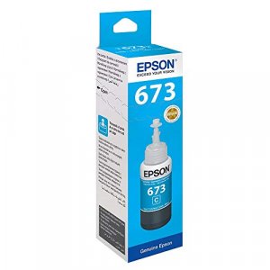 Epson T664220-S Ecotank Cyan Ink Bottle
