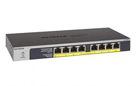 TP-Link Litewave 8 Port Gigabit Ethernet Switch, Desktop Ethernet Splitter, Plastic Case, Unshielded Network Switch, Plug & Play, Fanless Quiet