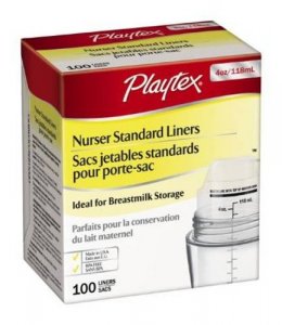 Playtex Standard Bpa Free Disposable Nurser Liners 4 Oz 100 Count 5663