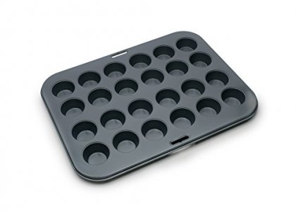 Wilton Excelle Elite Non-Stick 6-Cavity Mini Fluted Tube Baking Pan