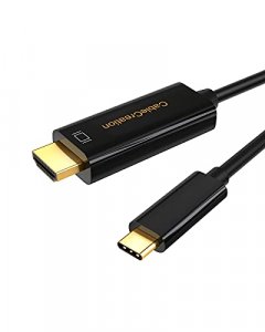 USB C to HDMI 2.0 Cable for Home Office 4K@60Hz-3ft /0.9M, CableCreation Type C to HDMI Thunderbolt 3 iPad Pro 2020 2019,Galaxy S20/10/9, LG V30