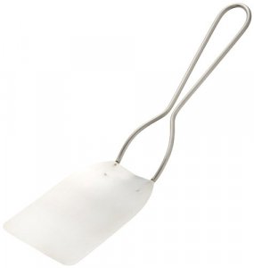 Rubbermaid Commercial Spoon-Shaped Spatula, 13 1/2 in, White - Includes one  each.
