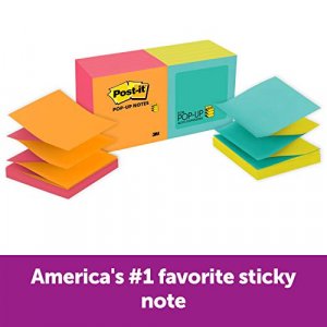 Post-it Notes, 3x3 in, 14 Pads, America's #1 Favorite Sticky Notes, Floral  Fantasy Collection, Bold Colors, Clean Removal, Recyclable (654-5PK)