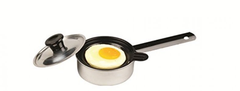 Better Houseware Individual Single Egg Poacher Non Stick Aluminum With Cover 1 Each
